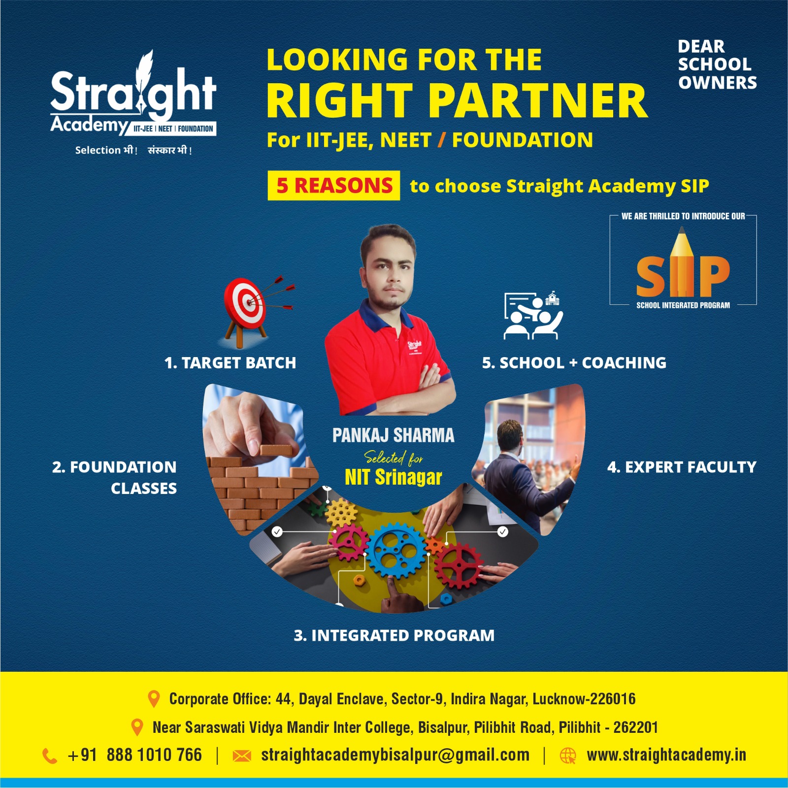 straight academy